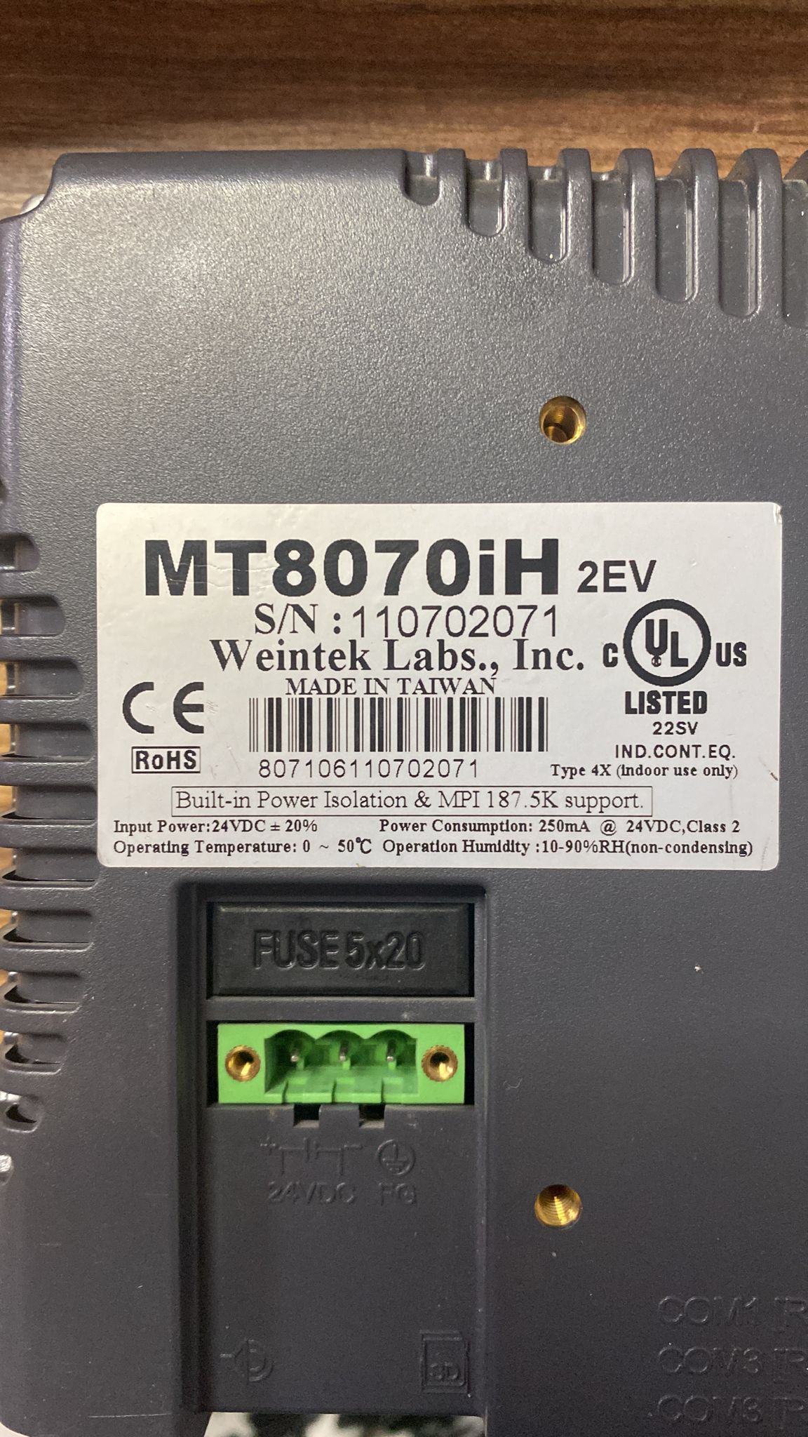 MT8070İH