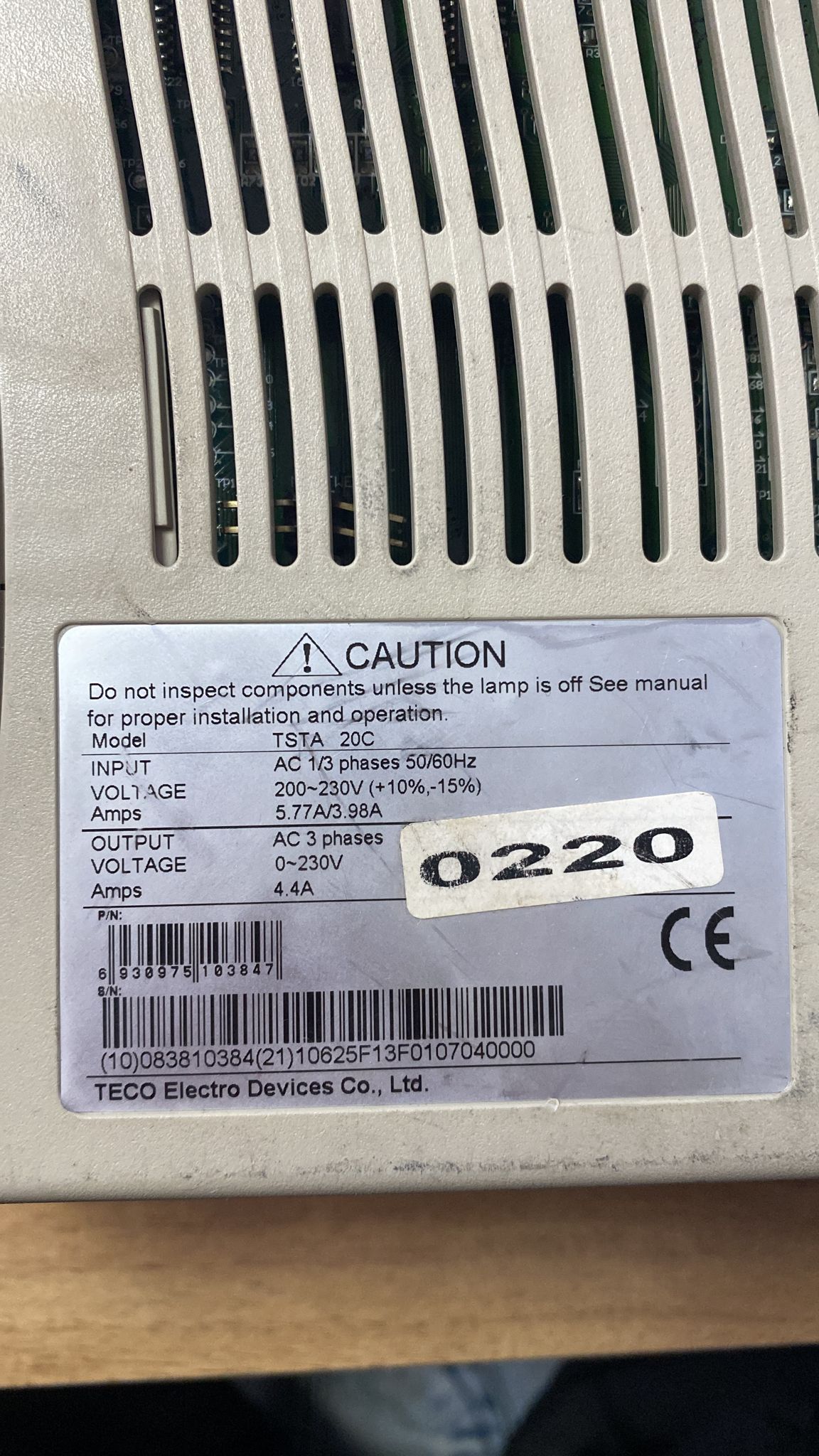 TSTA  20C